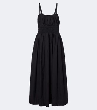 Asceno Verona cotton midi dress