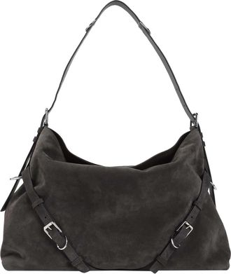 Givenchy Dark Grey Voyou Large Shoulder Bag
