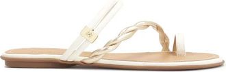 Kazar Leren muiltjes 2in 1 - Dames - Sandalen - Wit - 37 EU - Leer - Schoenen
