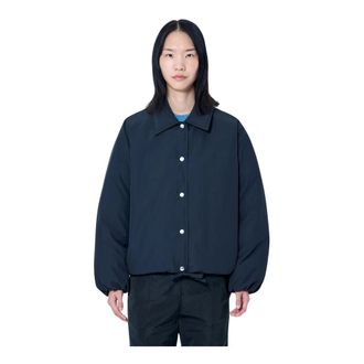 Jil Sander Down Jacket With Collar - female - Jil Sander - Light Jackets - Black - L - Jackets