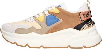 Emanuelle Vee Leren en su&egrave;de sneakers - Dames - Sneakers - Veelkleurig - 40 EU - Su&egrave;de - Schoenen