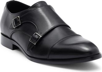 Abound Hayes Double Monk Strap Loafer in Black at Nordstrom Rack, Size 11.5