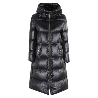 Herno Parka Over - Dames - Mantels - Zwart - Maat: XL