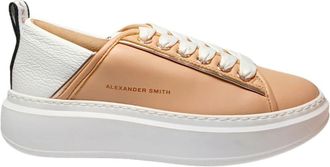 Alexander Smith Wembley Sneaker - Dames - Sneakers - Roze - 37 EU - Leer - Schoenen