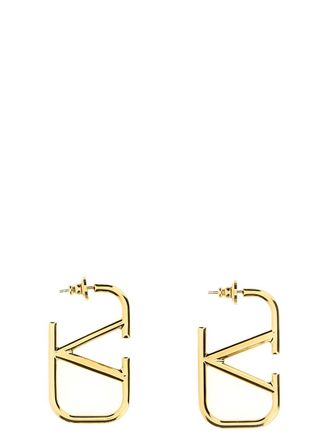 Valentino Garavani Gold VLogo Signature Earrings