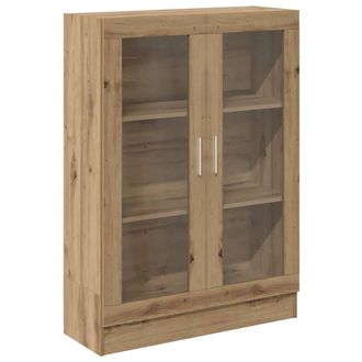 Berkfield Home Book Cabinet Artisan Oak 82.5x30.5x115 cm Engineered Wood in Brown
