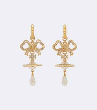 Vivienne Westwood Rigoberta embellished faux pearl earrings