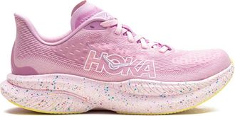 Hoka One One Mach 6 Pink Twighlight/Lemonade sneakers - Roze