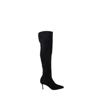 Aquazzura Vespera OTK 75 Boot - Dames - Schoenen - Zwart - Maat: 38 EU Leer