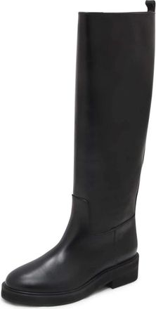 Via Roma 15 3612 Santa Monica Boot - Dames - Hoge Laarzen - Zwart - 36 1/2 EU - Leer - Schoenen