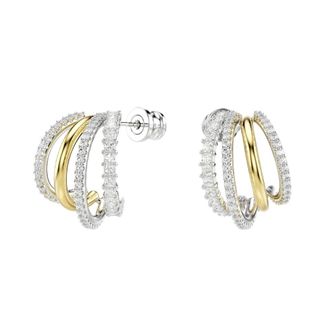 Swarovski Elegante Hyperbool Kristal Oorbellen - Dames - Oorbellen - Veelkleurig - ONE Size - Accessoires
