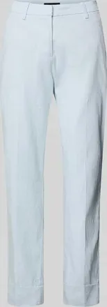 Cambio Cambio Leinenhose mit Baumwoll-Anteil in Hellblau, Gr&ouml;&szlig;e 32