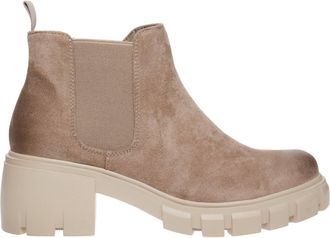 Pierre Dumas Womens Chelsea Boots In Taupe