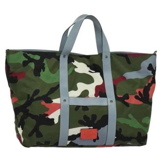 Valentino Pre-owned Nylon handbags - Dames - Vintage Shopper - Veelkleurig - ONE Size - Nylon - Vintage