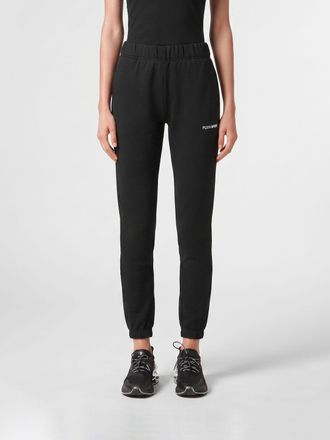 Plein Sport Slim Fit Jersey Jogging Trousers with Elasticated Waist