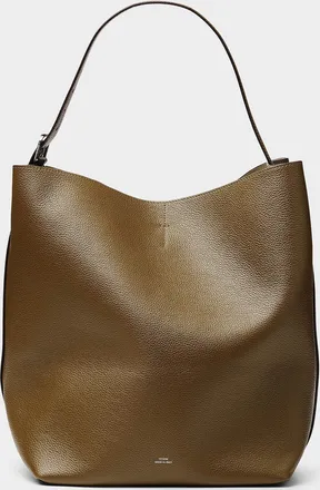 Toteme Womens Belted leather tote bag