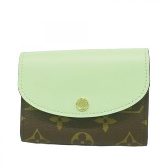Louis Vuitton Green Coin Purse/Coin Case (Pre-Owned)