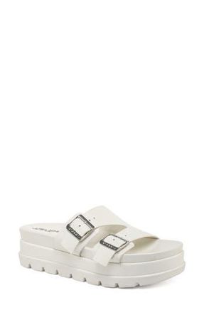 J/Slides Bianca Platform Sandal in White at Nordstrom Rack, Size 8