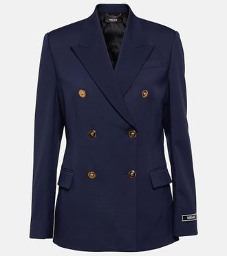 ジャケット VERSACE SS24 DOUBLE-BREASTED BLAZER (1013463_1A046491UI20) Women's Jackets and Blazers | VERSACE US