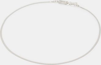 AllSaints Sterling Silver Snake Chain Fine Sterling Silver Necklace, Size: One Size