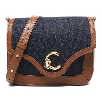 Coccinelle Blue Denim C-Me Shoulder Bag