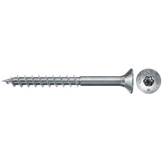 Fischer 500x Power-fast Ii Fpf Ii Ctp 3 X 45 Mm Bc Cabeza Avellanada Con Huella Tx10 De Estrella Rosca Parcial Galvanizado Azul Pasivado - 670021