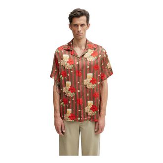Dr&ocirc;le de Monsieur Short Sleeve Shirts - Heren - Korte mouwen Overhemden - Veelkleurig - L - Overhemden