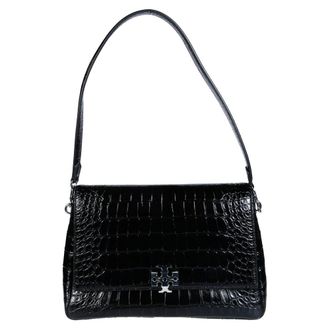 Tory Burch Borsa a spalla Charlie con stampa coccodrillo - - Bags - Donna - Nero - ONE SIZE