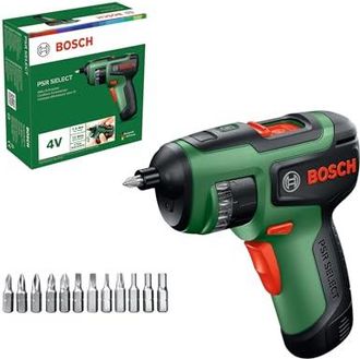 Bosch Psr Select Atornillador A Bater&iacute;a (puntas, Bater&iacute;a Compact Power Ba 4v 2.0 Ah, Caja De Cart&oacute;n)