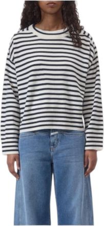Closed Striped Cashmere Knit - female - Closed - Cashmere Knitwear - White - XS - Knitwear