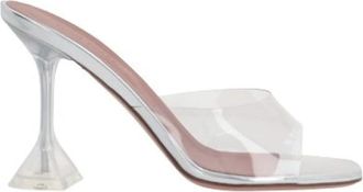 Amina Muaddi Sandalen - Dames - Muiltjes - Grijs - 38 EU - Schoenen