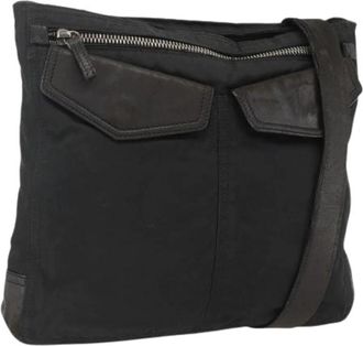 Prada Pre-owned Nylon prada-bags - Dames - Vintage Schoudertas - Zwart - ONE Size - Nylon - Vintage