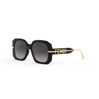 Fendi unisex, Accessoires, Zwart, Maat: 55 MM