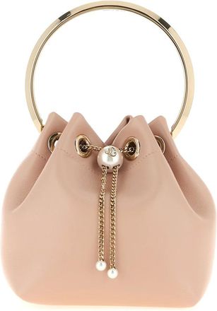 Jimmy Choo London Bucket Bags, female, Pink, ONE SIZE, Bon Bon Handbag