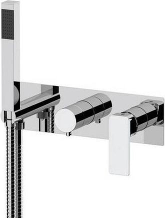 Mariani Set Miscelatore A Incasso A 2 Vie Vasca Doccia Linea Icon Misura: Cromo