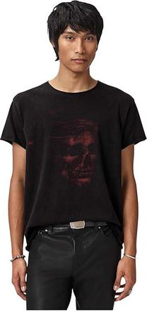 John Varvatos Skull Sculpture T-Shirts KG7197R25 Mens T Shirt Black : 2XL, Cotton