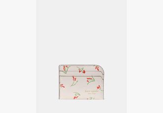Kate Spade New York Devin Vibrant Buds Card Holder