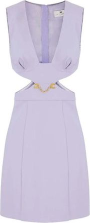 Elisabetta Franchi Mujer, Vestidos, P&uacute;rpura, Talla: S