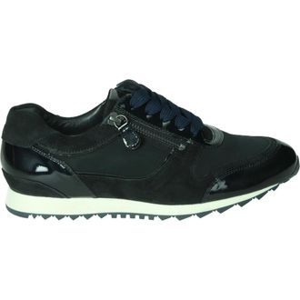 Hassia Blauwe Sportieve Lage Damesschoenen - Dames - Sneakers - Blauw - 43 1/2 EU - Leer - Schoenen