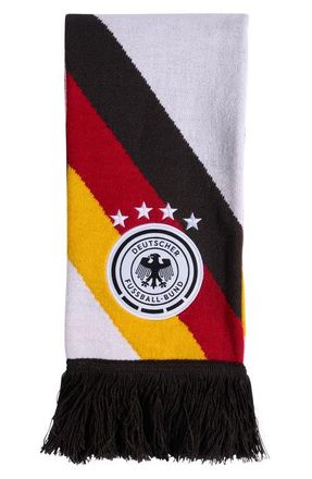 adidas Originals DFB Germany Scarf in White/Black/Team Red /Gold at Nordstrom
