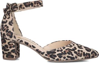 Gabor Schoenen, Dames, Bruin, 41 EU, Leer, Elegante Bruine Pumps Model 340