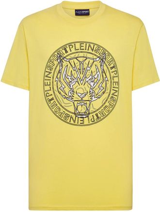 Plein Sport Heren, Tops, Geel, Maat: XL