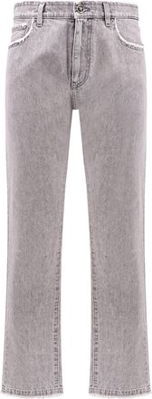 Versace Grey Denim Jeans