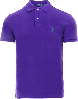 Polo Ralph Lauren Purple cotton polo shirt