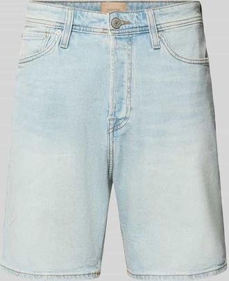 Jack & Jones Relaxed Fit Jeansshorts Modell TONY in Hellblau, Gr&ouml;&szlig;e XXL
