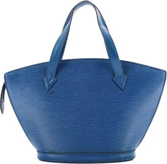 Louis Vuitton Saint Jacques Handbag Epi Leather PM shoulder bag - Blauw