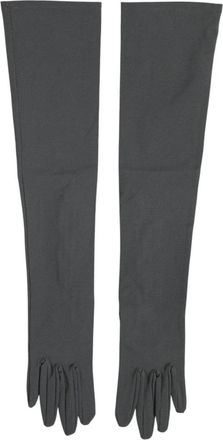 Dolce & Gabbana Elbow Length Mitten - Heren - Handschoenen - Grijs - ONE Size - Accessoires