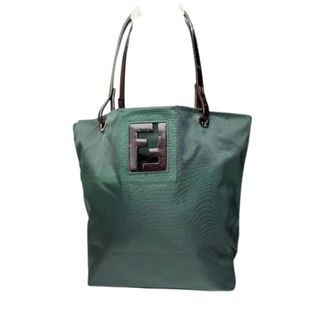 Fendi Pre-owned Tote Bags, female, Green, Size: ONE SIZE Pre-owned Vintage Tote Bag