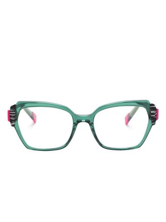 Etnia Barcelona Vesta glasses - women - Acetate - 51 - Green