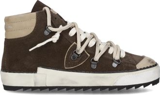 Philippe Model Sneakers Prsx Tennis - Dames - Sneakers - Bruin - 39 EU - Katoen - Schoenen